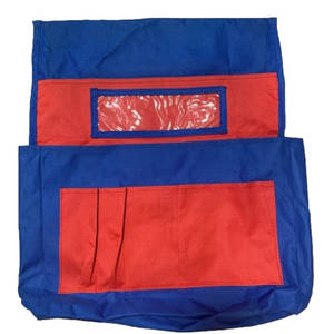 Kids School Supplies Pocket Chair Cover